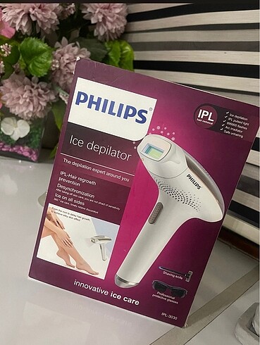 Philips lazer epilasyon 1 milyon atım