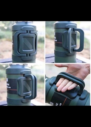 Starbucks 3200 ml Kapasiteli Koyu Haki Termos Şişe