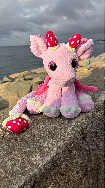 Diğer Amigurumi ehderha peluş