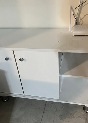 Beyaz Askılık, ayna ve vestiyer - Görsel 2