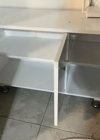 Beyaz Askılık, ayna ve vestiyer - Görsel 3