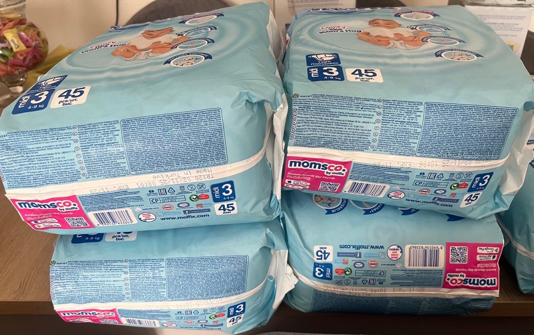 Molfix Midi Bebek Bezi 45 Adet 4-9 kg - Görsel 2