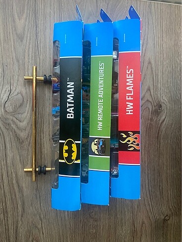 Hot wheels 5 li 3 adet set batman ve hw serisi