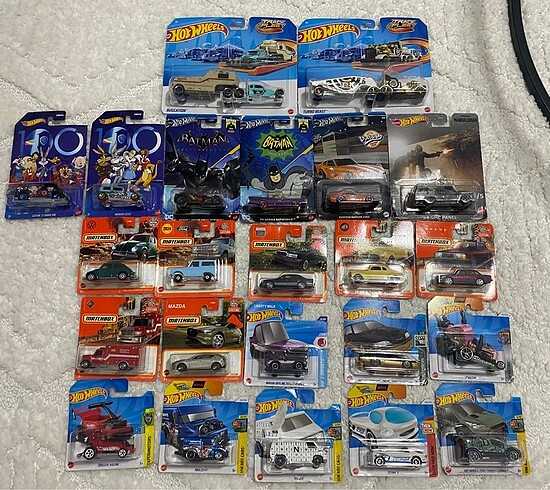 Hot wheels ve Matchbox koleksiyonu bozdum satıyorum