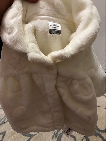 Bebek peluş ceket