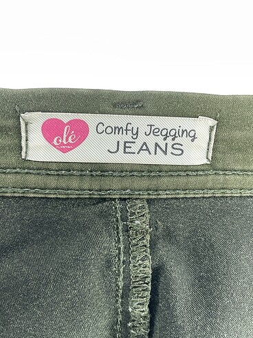 36 Beden yeşil Renk Koton Skinny %70 İndirimli.