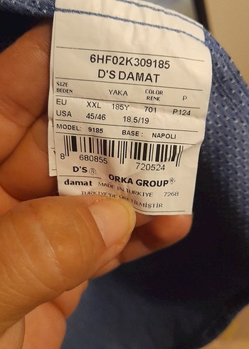 D'S Erkek Gömlek - Görsel 5