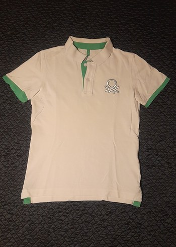 BENETTON  Düğmeli Polo Yaka Erkek Çocuk Tişört - Görsel 2