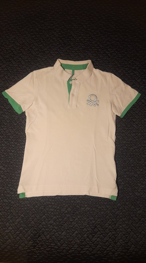 BENETTON  Düğmeli Polo Yaka Erkek Çocuk Tişört - Görsel 2
