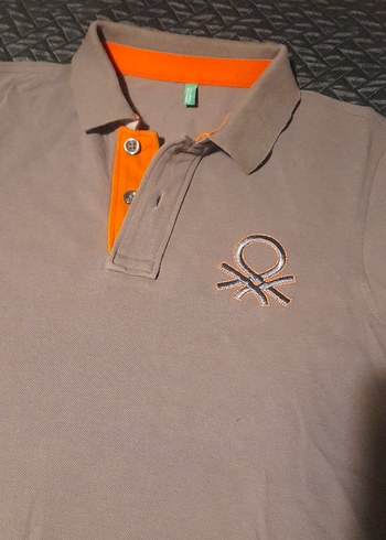 BENETTON  Düğmeli Polo Yaka Erkek Çocuk Tişört - Görsel 3