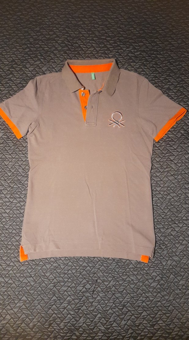 BENETTON  Düğmeli Polo Yaka Erkek Çocuk Tişört - Görsel 2