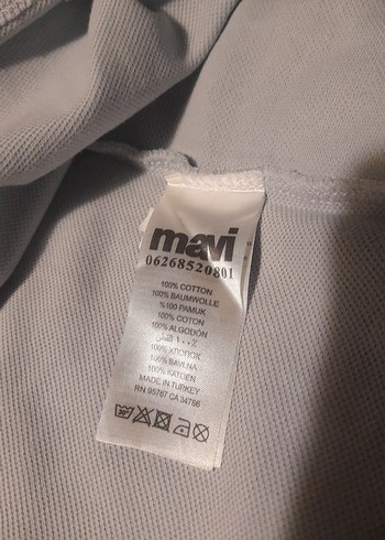 MAVİ JEANS Düğmeli Kot Yaka Açık Mavi Erkek Polo Tişört - Görsel 3