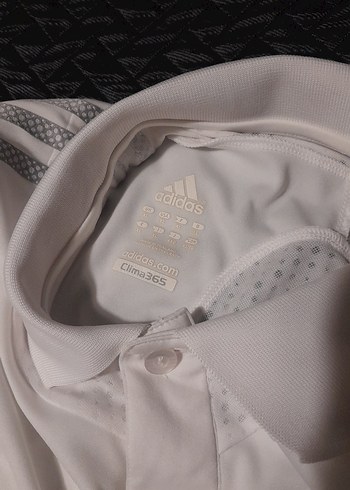 ADİDAS Erkek Polo yaka tişört Beyaz  XL beden - Görsel 4