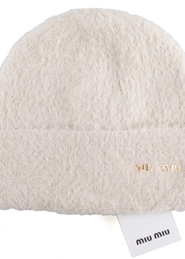 MİU MİU PELUŞ BERE - Görsel 3