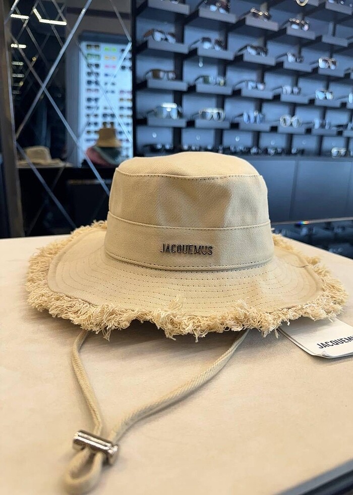 JACQUEMUS FÖTR ŞAPKA - Görsel 5
