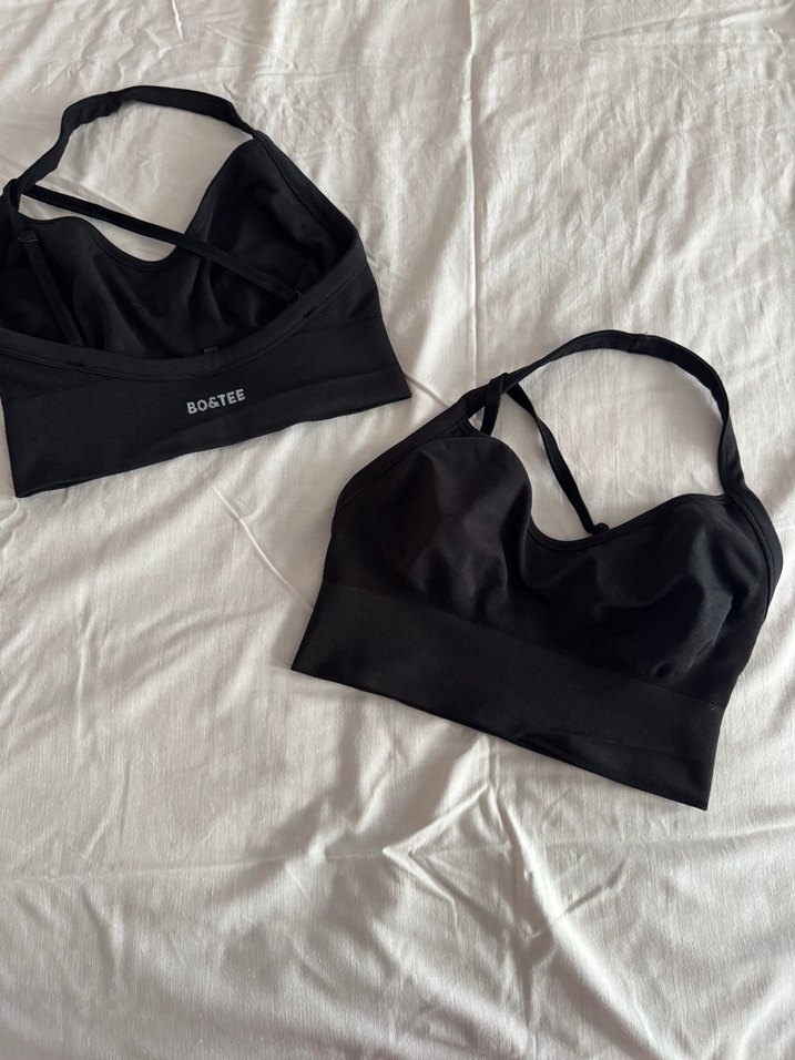 Siyah Sporcu Sütyeni - Görsel 3