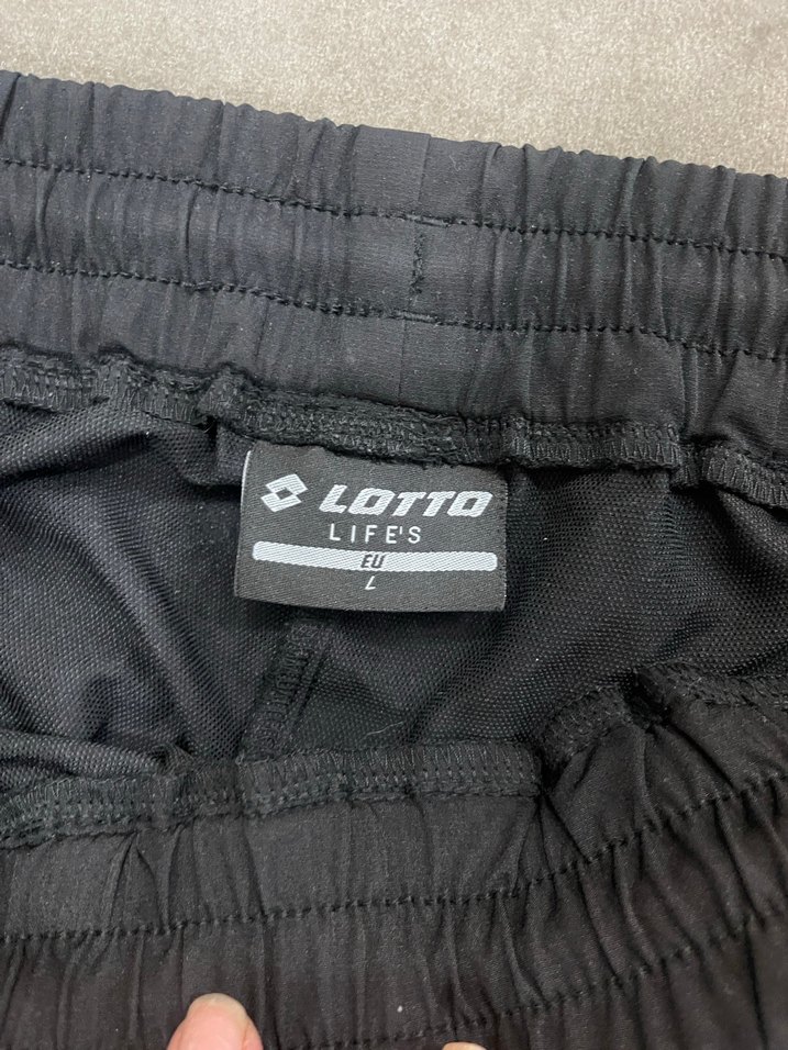 Siyah Fermuarlı Erkek Rahat Spor Pantolon - Görsel 3