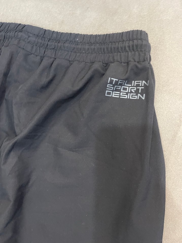 Siyah Fermuarlı Erkek Rahat Spor Pantolon - Görsel 5