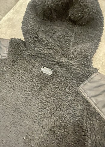 Nike Siyah Yüksek Yakalı Erkek Peluş Sweatshirt - Görsel 8