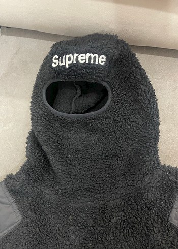 Nike Siyah Yüksek Yakalı Erkek Peluş Sweatshirt - Görsel 5