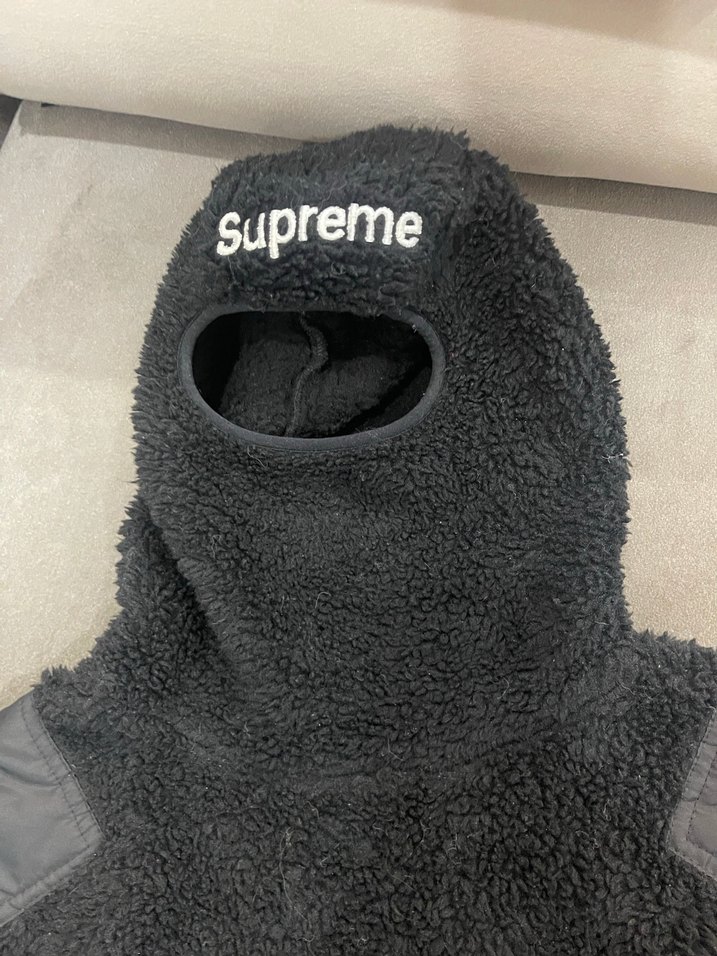 Nike Siyah Yüksek Yakalı Erkek Peluş Sweatshirt - Görsel 5