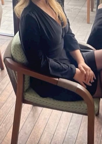 Siyah Deri Midi Elbise - Görsel 3