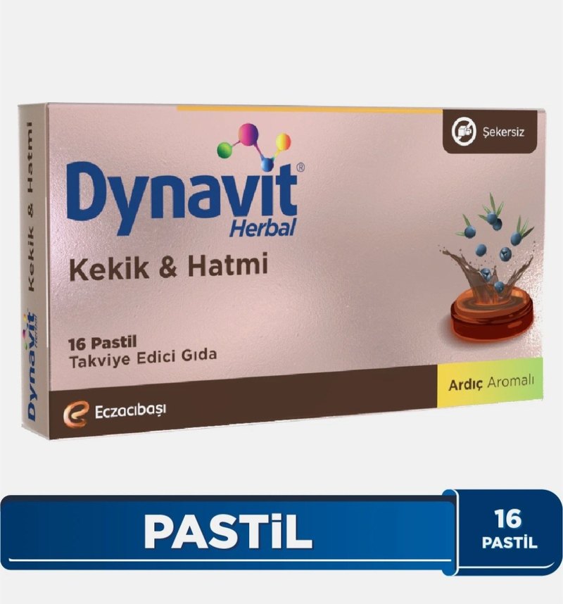 Dynavit Kekik & Hatmi Takviye Edici Gıda 16 Pastil - Görsel 2