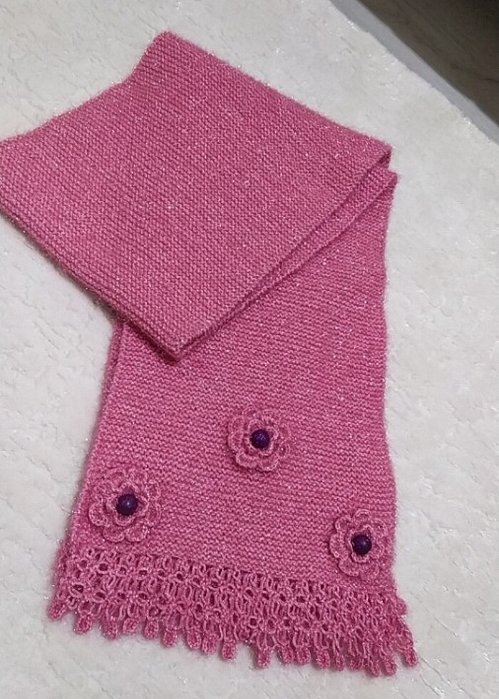 Atkı pembe - Görsel 2