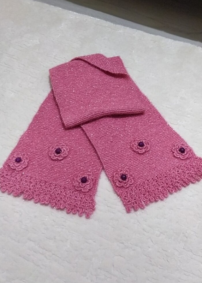 Atkı pembe - Görsel 3