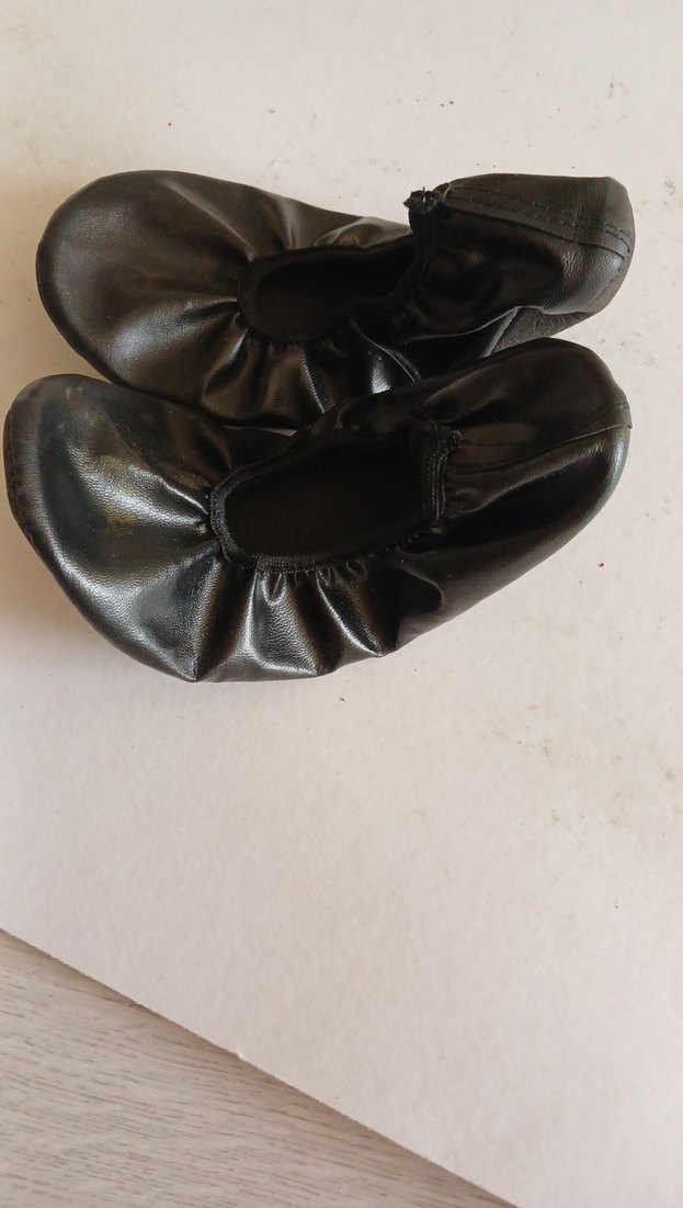 Kızlar için Siyah Tokalı Balerin Ayakkabısı pisi pisi - Görsel 2