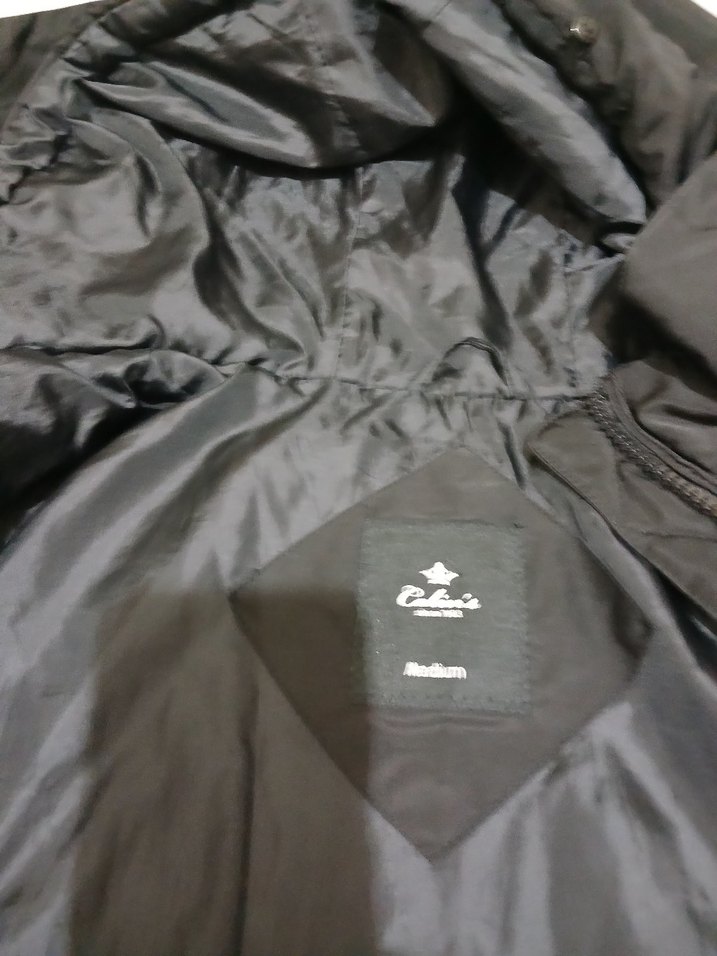 Kadın Siyah Uzun Fermuarlı Kışlık Mont - Görsel 3