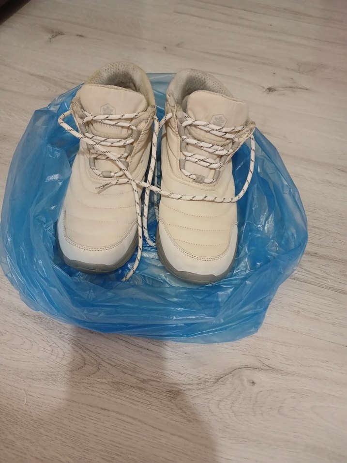 Mavi Bağcıklı kışlık bot - Görsel 2