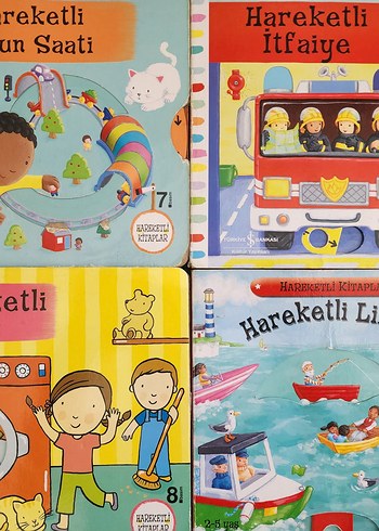 Hareketli Çocuk Kitapları Seti