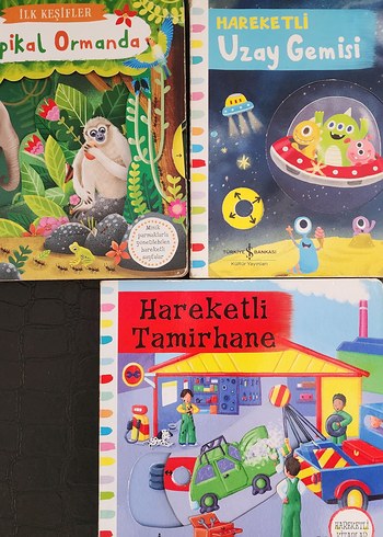  Hareketli Çocuk Kitapları Seti