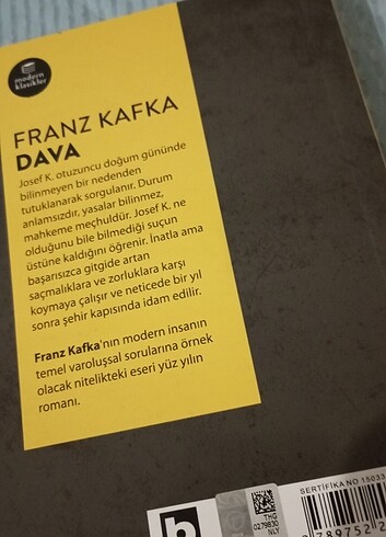  FRANZ KAFKA DAVA