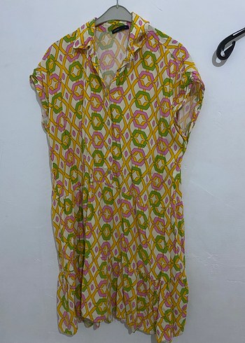 Bohem Çok Renkli elbise - Görsel 2