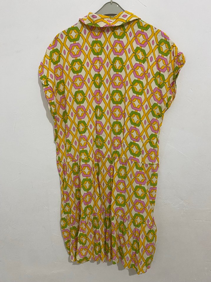 Bohem Çok Renkli elbise - Görsel 3