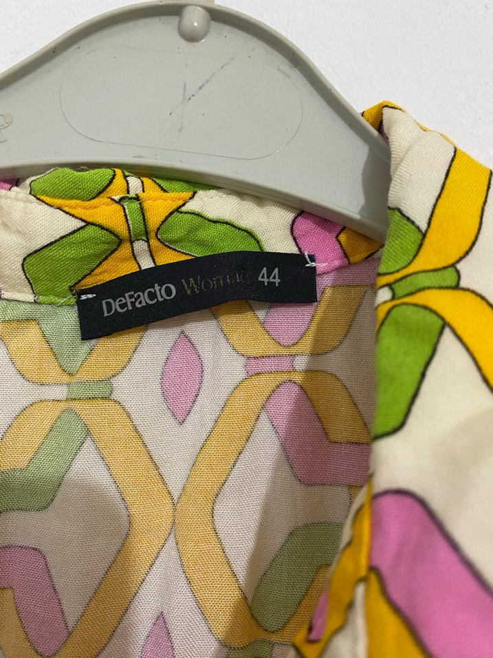 Bohem Çok Renkli elbise - Görsel 5