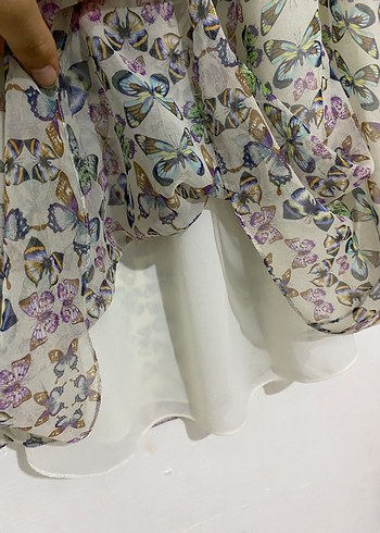 Astarlı salaş Kısa Kol  gömlek - Görsel 3