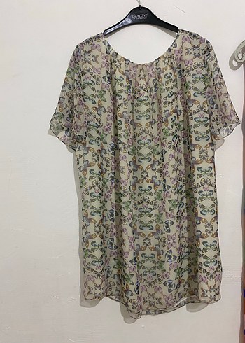 Astarlı salaş Kısa Kol  gömlek - Görsel 4