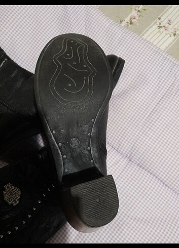 39 Beden Bayan bot Harley Davidson orijinal
