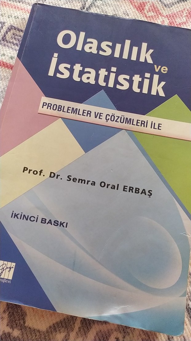 Olasılık ve İstatistik Kitabı Problemlerle - Görsel 3