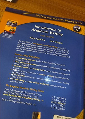 Introduction to Academic Writing - Alice Oshima, Ann Hogue - Görsel 5