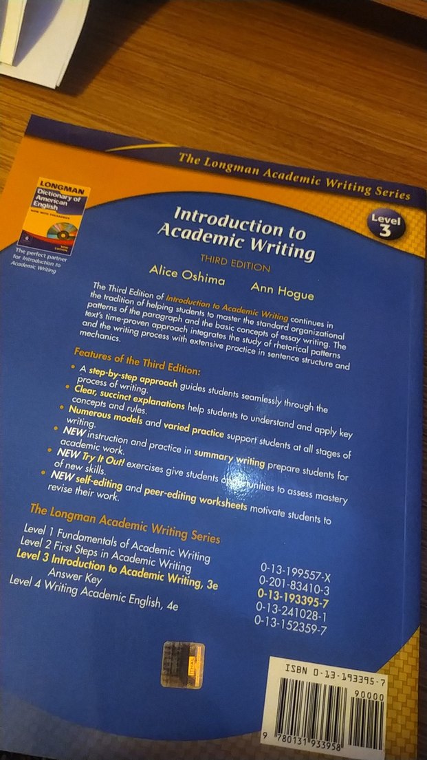 Introduction to Academic Writing - Alice Oshima, Ann Hogue - Görsel 5