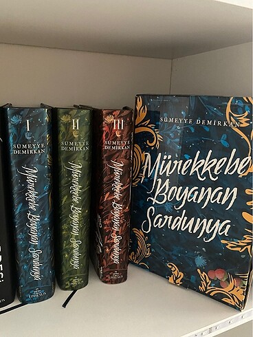 Mürekkebe boyanan sardunya ciltli 1-2-3