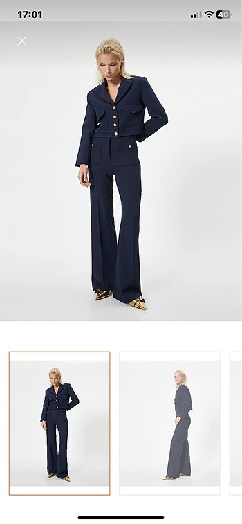 Alt üst blazer takım