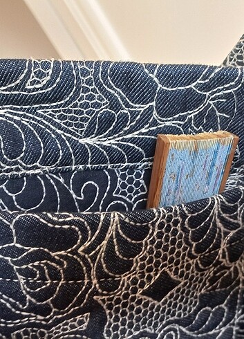 Jeans Tote bag - Görsel 5