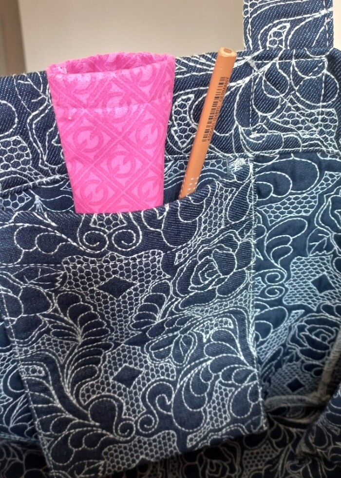 Jeans Tote bag - Görsel 2