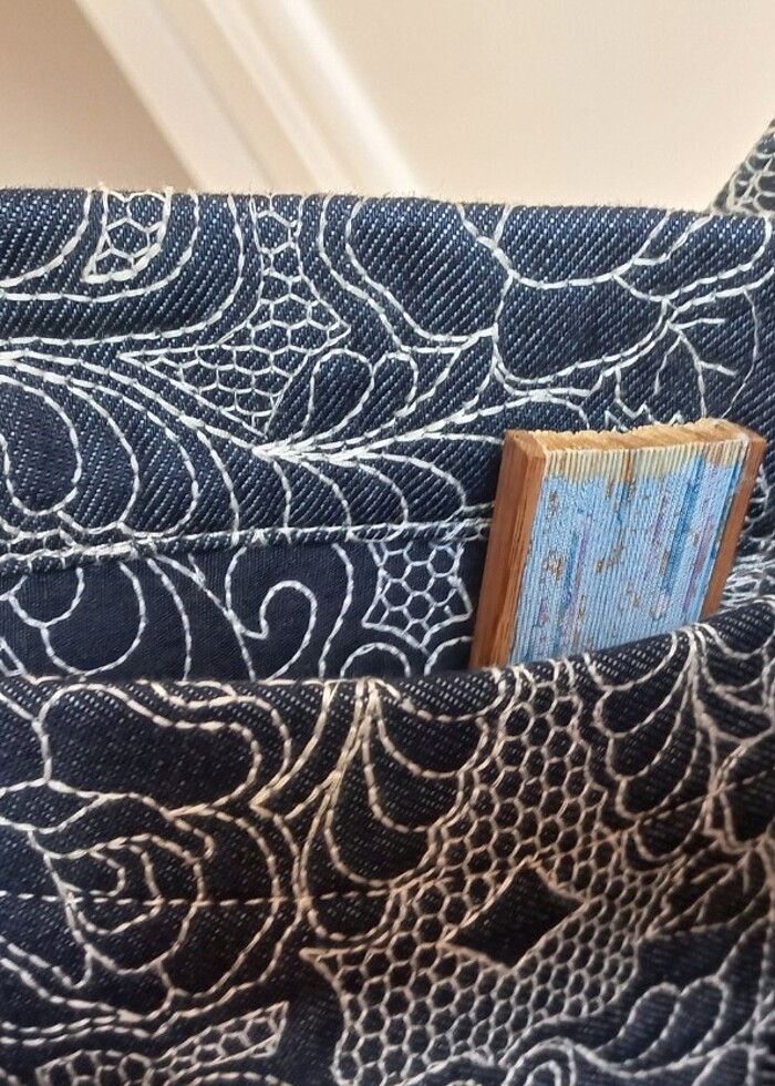 Jeans Tote bag - Görsel 5