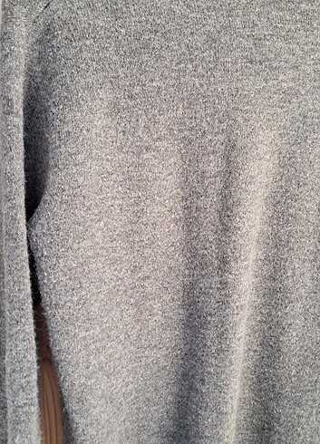 H&M Uzun Triko Hırka - Görsel 7